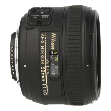 Nikon AF-S Nikkor 50mm 1:1.4G negro