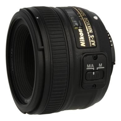 Nikon Nikkor 50mm F1.8 SWM AF-S Aspherical G obiettivo nero