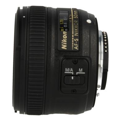 Nikon Nikkor 50mm F1.8 SWM AF-S Aspherical G Objektiv noir