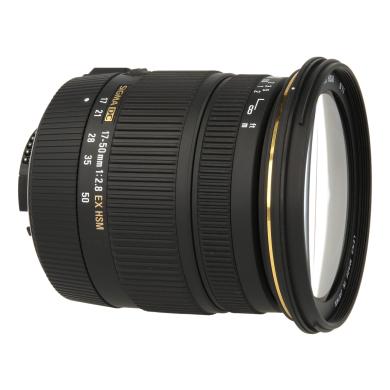 Sigma EX 17-50 mm F2.8 OS HSM DC per Nikon nero