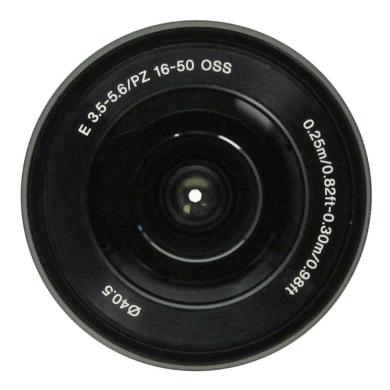 Sony 16-50mm 1:3.5-5.6 AF E PZ OSS (SELP1650) E-Mount negro