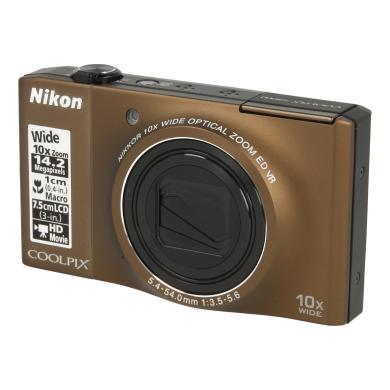 Nikon CoolPix S8000 marron