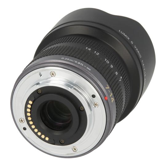 Panasonic 7-14mm 1:4 Lumix G Vario ASPH noir