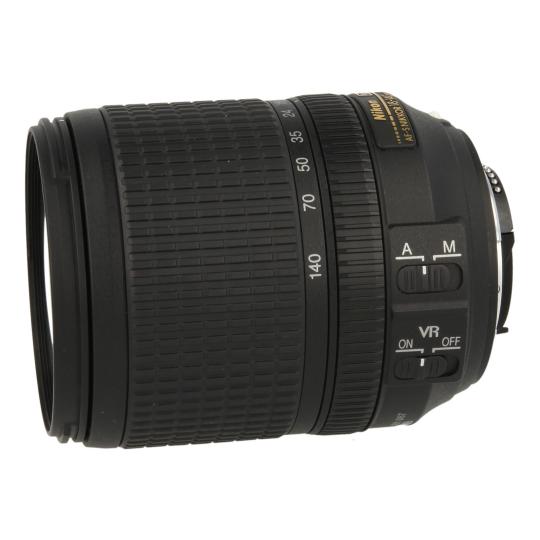 Nikon AF-S 18-140mm 1:3.5-5.6 G VR DX ED NIKKOR negro