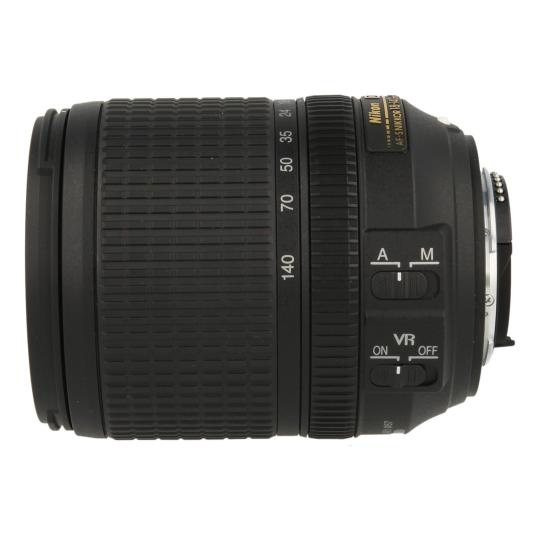 Nikon AF-S 18-140mm 1:3.5-5.6 G VR DX ED NIKKOR negro