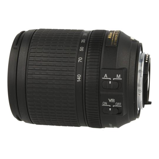 Nikon AF-S 18-140mm 1:3.5-5.6 G VR DX ED NIKKOR negro