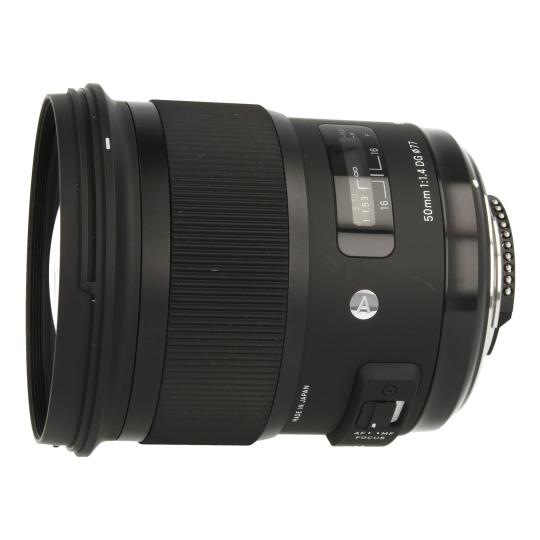 Sigma 50mm 1:1.4 Art AF DG HSM per Nikon nero