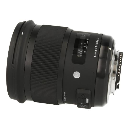Sigma 50mm 1:1.4 Art AF DG HSM per Nikon nero