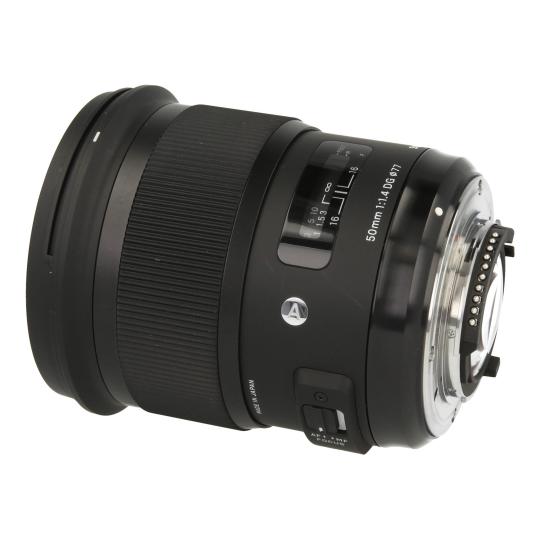 Sigma 50mm 1:1.4 Art AF DG HSM per Nikon nero