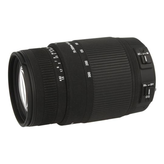 Sigma 70-300mm 1:4-5.6 AF DG OS para Pentax negro