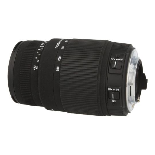 Sigma 70-300mm 1:4-5.6 AF DG OS para Pentax negro