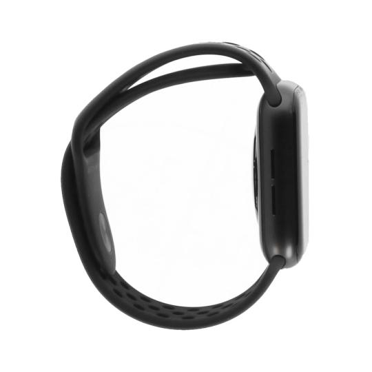 Asimilar Ahora Gimnasia Apple Watch Series 4 Nike+ GPS 44mm aluminio gris correa deportiva negro |  asgoodasnew