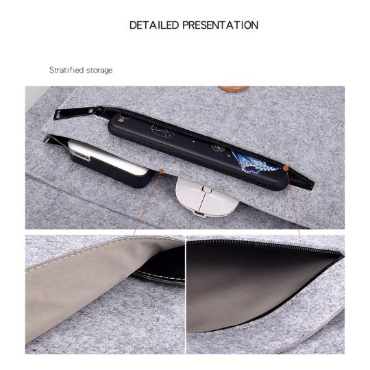 SWEETONE Sleeve per Apple MacBook 13,3" -ID16956 grigio