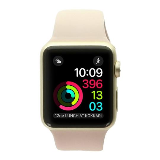 Acquista Apple Watch Series 1 38mm alluminio oro cinturino Sport blu asgoodasnew