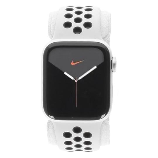 Apple Watch SE Nike GPS 40mm Aluminium silber Sportarmband platinum schwarz