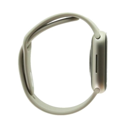 Apple Watch Séries 9 - Boîtier en aluminium lumière stellaire - bracelet  sport lumière stellaire