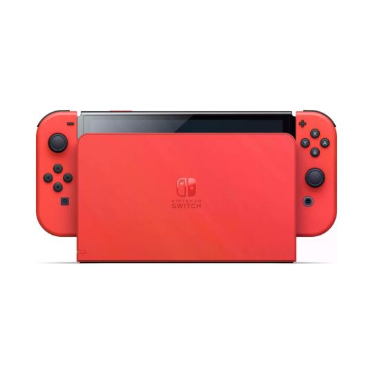 Nintendo Switch OLED-Modell mario edition rosso