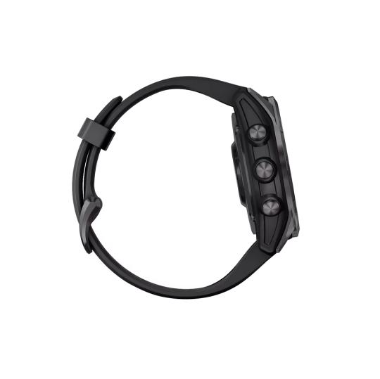 Garmin Fenix 7S Sapphire Solar 42mm schiefergrau DLC titan/schwarz (010-02539-25)