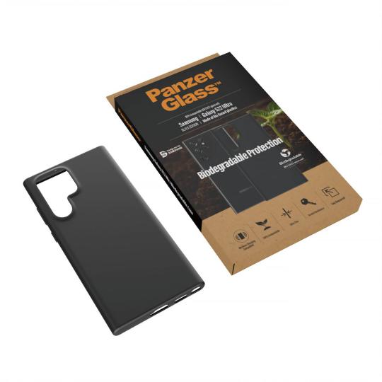 PanzerGlass (Samsung Galaxy S22 Ultra) Biodegradable Case - ID19703 noir  pas cher