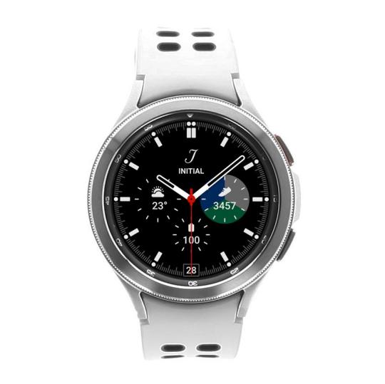 Acquista Samsung Galaxy Watch 4 Classic 46mm Argento Cinturino Sport Extremo Bianco Sm R890 9633