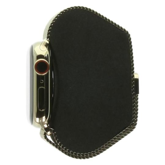 Apple Watch Series 8 GPS + Cellular 41mm Acciaio inossidabile oro Cinturino in maglia milanese oro