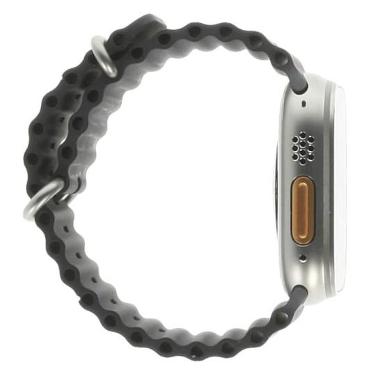 Apple Watch Ultra 2 Titane 49mm Bracelet Océan blanc (GPS + Cellular) pas  cher