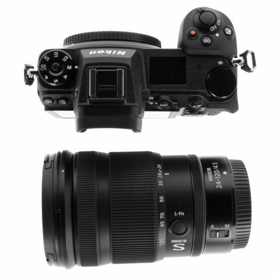 Nikon Z 7II con objetivo Z 24-120mm 4.0 S (VOA070K004) negro