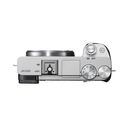 Sony Alpha 6300 avec objectif AF E 16-50mm 3.5-5.6 OSS PZ argent