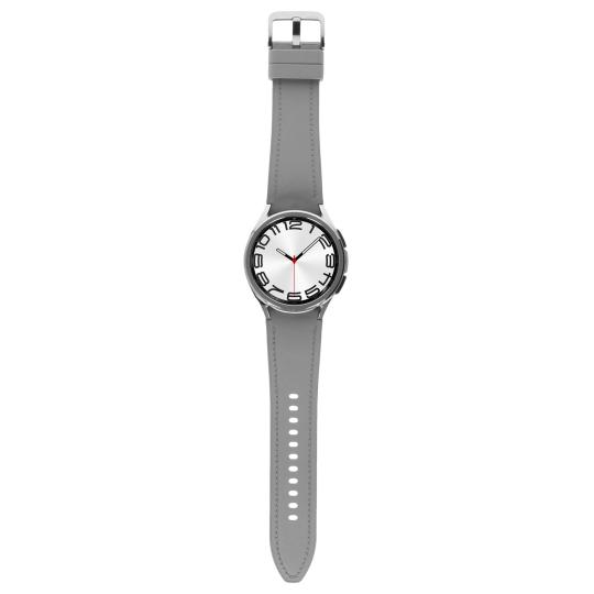 Samsung Galaxy Watch6 Classic argent 43mm LTE Hybrid Eco-Leather Band argent