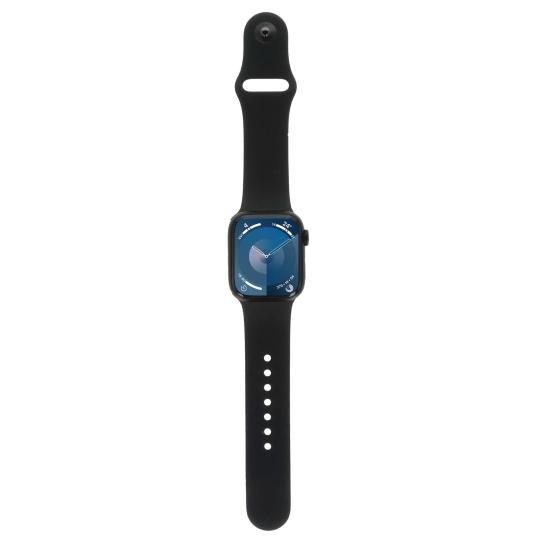 Apple Watch Series 9 GPS + Cellular 41mm Aluminium bleu de minuit Bracelet Sport bleu de minuit M/L