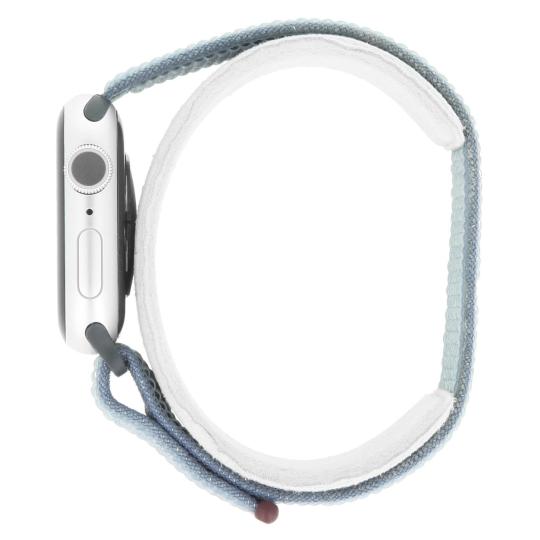 Apple Watch Series 9 GPS 41mm Aluminium silber Sport Loop winterblau