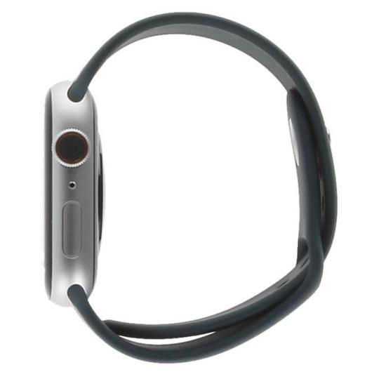 Apple Watch Series 9 GPS 45mm Aluminio plata Correa deportiva azul tempestad S/M