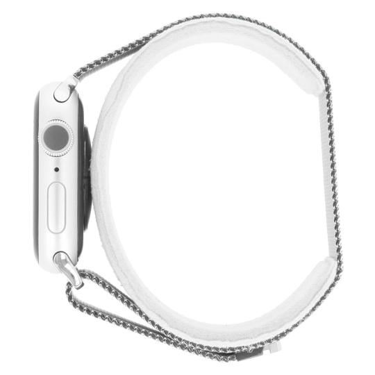 Apple Watch Series 9 GPS + Cellular 41mm Edelstahl silber Milanaise-Armband silber