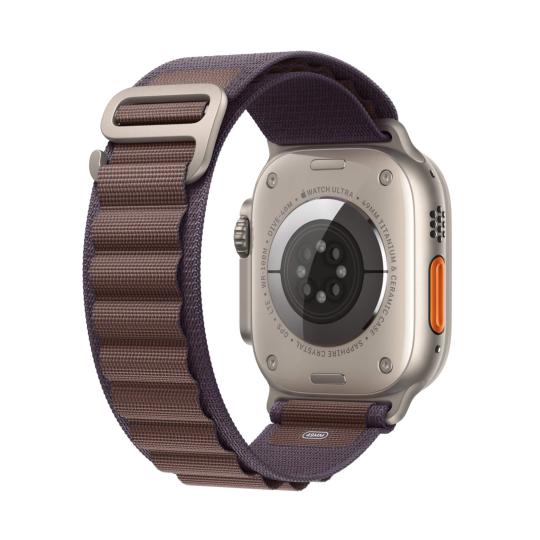 Apple Watch Ultra 2 GPS + Cellular 49mm titane Boucle Alpine indigo S