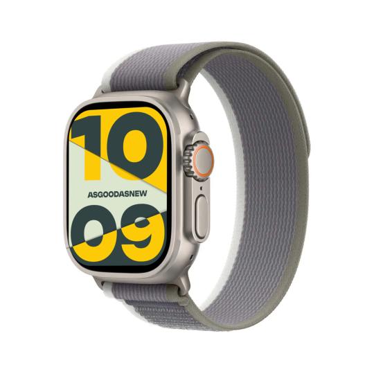 Apple Watch Ultra 2 GPS + Cellular 49mm titanio Corea Loop Trail verde/gris S/M