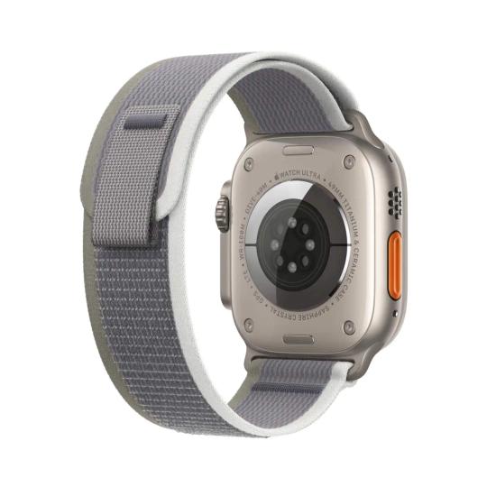 Apple Watch Ultra 2 GPS + Cellular 49mm titanio Corea Loop Trail verde/gris S/M