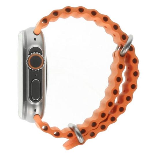 Apple Watch Ultra 2 Titane Ocean bracelet orange au meilleur prix sur