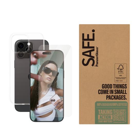 PanzerGlass SAFE. by PanzerGlass Bundle para Apple iPhone 16 Pro Max -ID22285