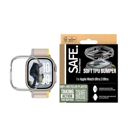 SAFE. by PanzerGlass Bumper für Apple Watch Ultra/Ultra 2 -ID22288 klar