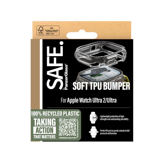 SAFE. by PanzerGlass Bumper für Apple Watch Ultra/Ultra 2 -ID22288 klar