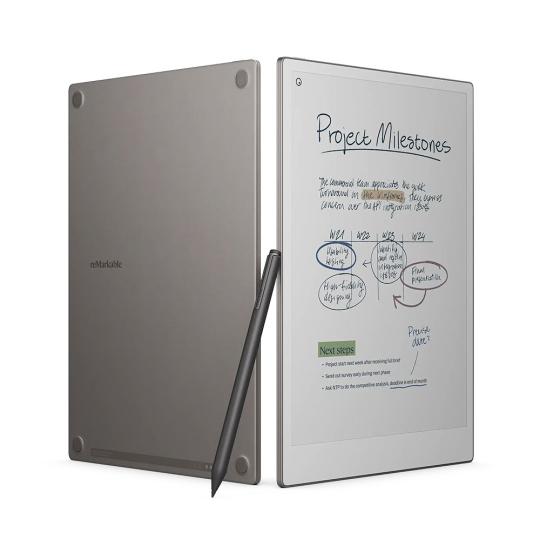reMarkable Paper Pro con Marker Plus - premium leather marrón