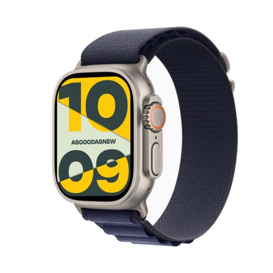 Apple Watch Ultra 2 GPS + Cellular 49mm titanio naturale Alpine Loop marine L