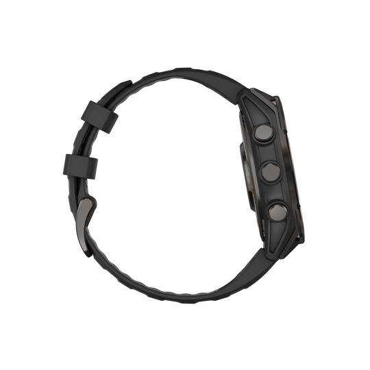 Garmin Fenix 8 AMOLED 47mm Sapphire noir/titane gris charbon DLC (010-02904-21)