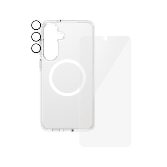 CARE by PanzerGlass Flagship 3in1 Bundle pour Samsung Galaxy S25+ -ID22524