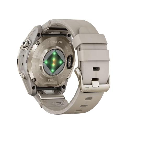 Garmin Fenix 7S Pro Sapphire Solar 42mm beige/oro (010-02776-15)