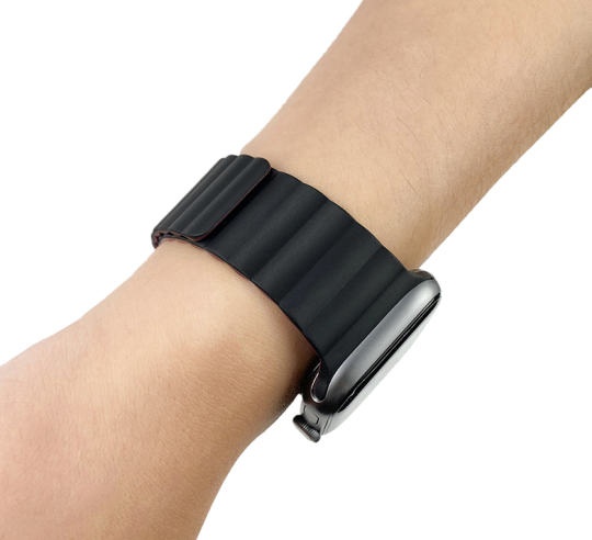 asgoodasnew Bracelet magnétique pour Apple Watch 38/40/41mm -ID22626 noir