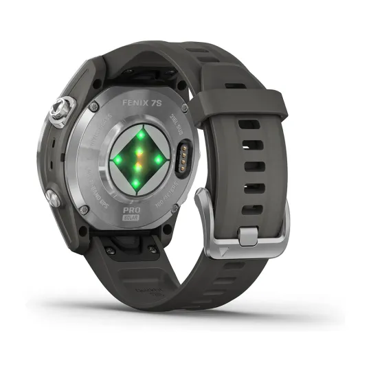 Garmin Fenix 7S Pro Solar 42mm grafito/acero (010-02776-01)