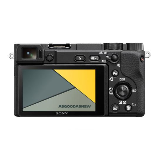 Sony Alpha 6400A con E PZ 16-50mm F3.5-5.6 OSS II nero