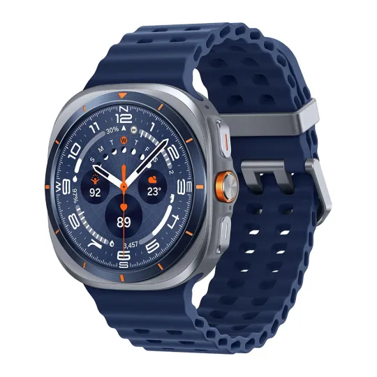 Samsung Galaxy Watch Ultra 2025 titane bleu 47mm LTE Marine Band bleu