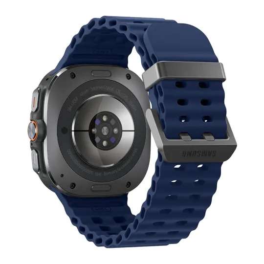 Samsung Galaxy Watch Ultra 2025 titanium blue 47mm LTE Marine Band dark gray